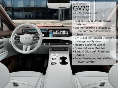2026 Genesis GV70 2.5T Advanced