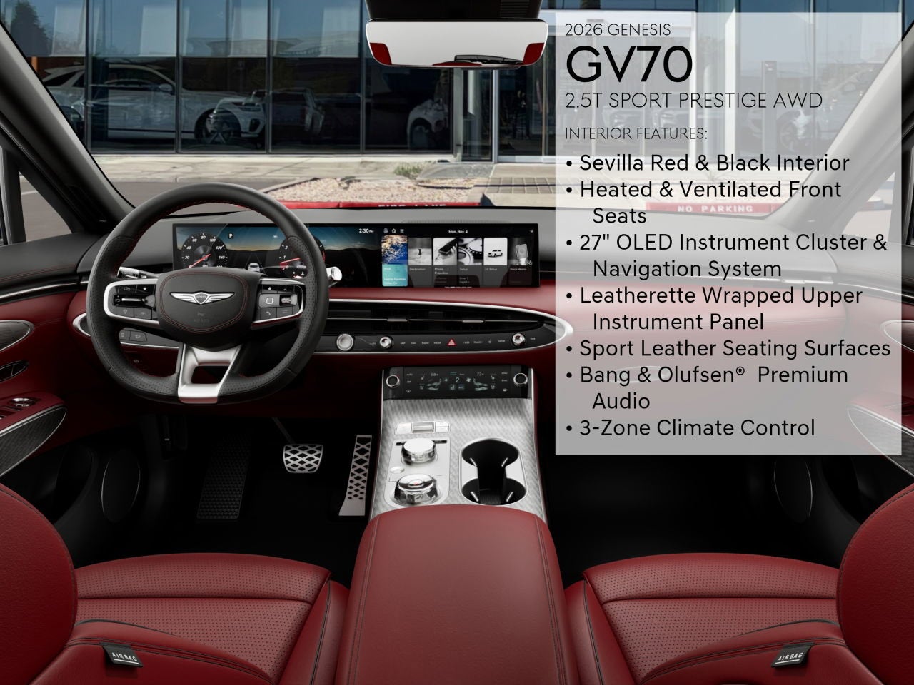 2026 Genesis GV70 2.5T SPORT PRESTIGE