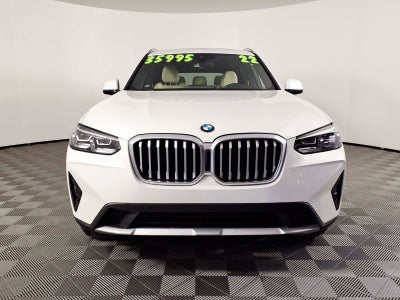 2022 BMW X3 xDrive30i