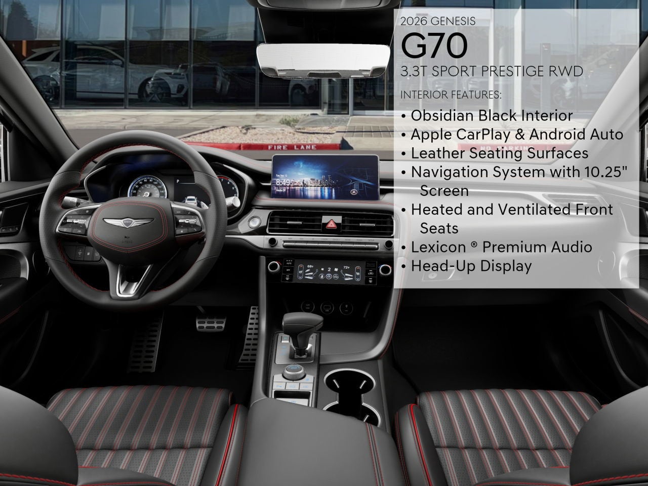 2026 Genesis G70 3.3T SPORT PRESTIGE