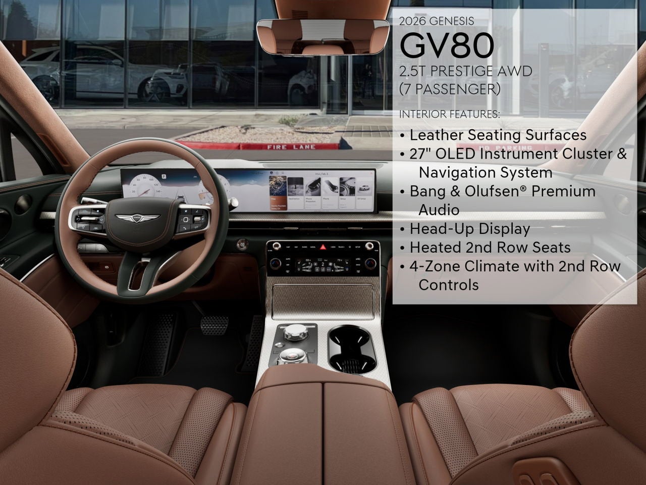 2026 Genesis GV80 2.5T PRESTIGE