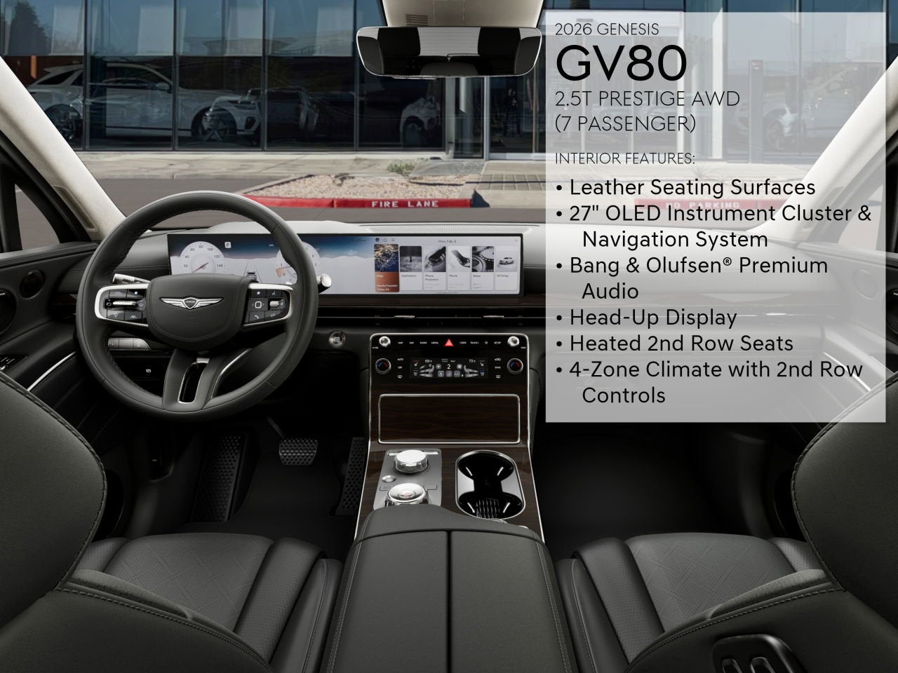 2026 Genesis GV80 2.5T PRESTIGE