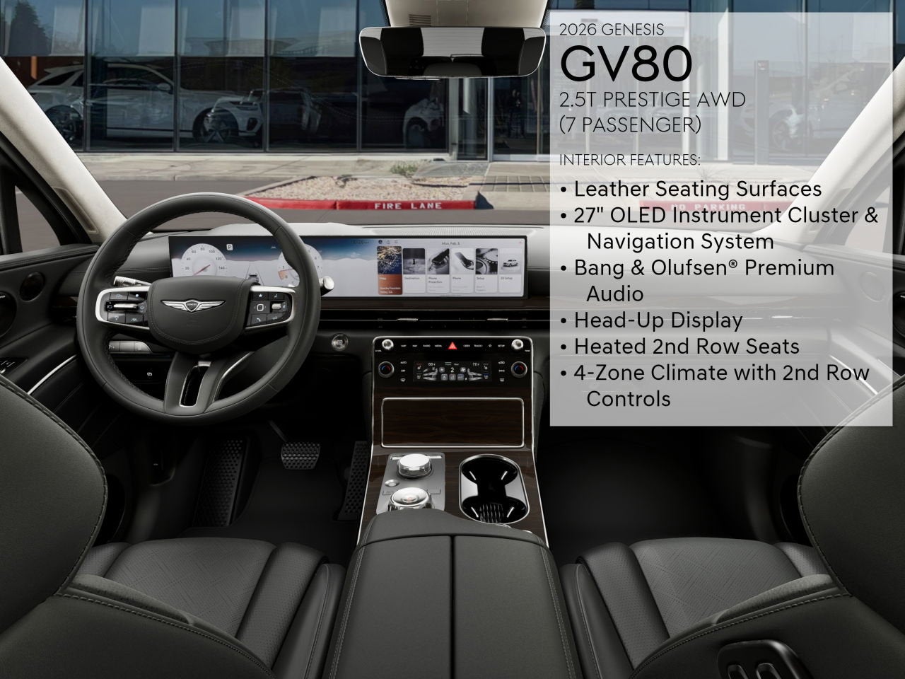 2026 Genesis GV80 2.5T PRESTIGE