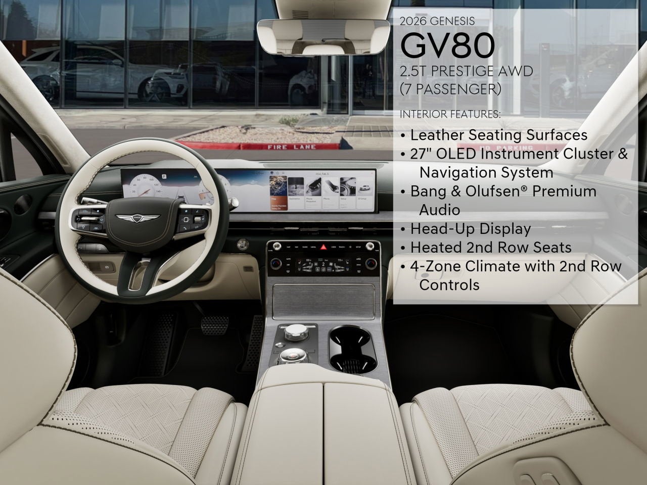 2026 Genesis GV80 2.5T PRESTIGE