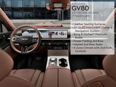 2026 Genesis GV80 3.5T ADVANCED