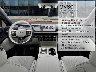 2026 Genesis GV80 3.5T PRESTIGE