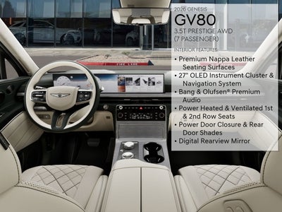 2026 Genesis GV80 3.5T PRESTIGE