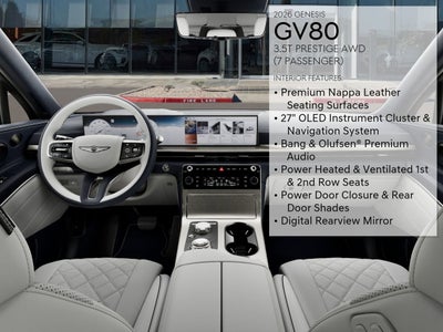 2026 Genesis GV80 3.5T PRESTIGE