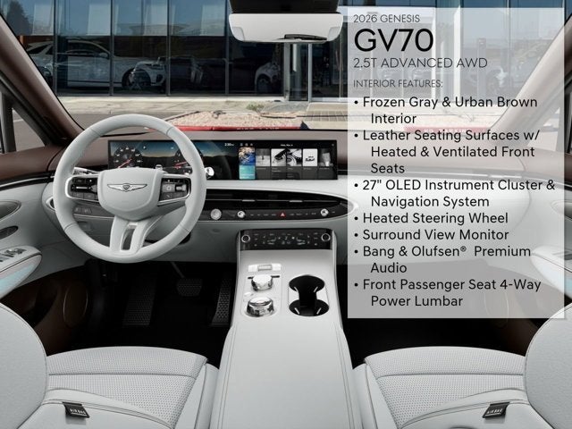 2026 Genesis GV70 2.5T Advanced
