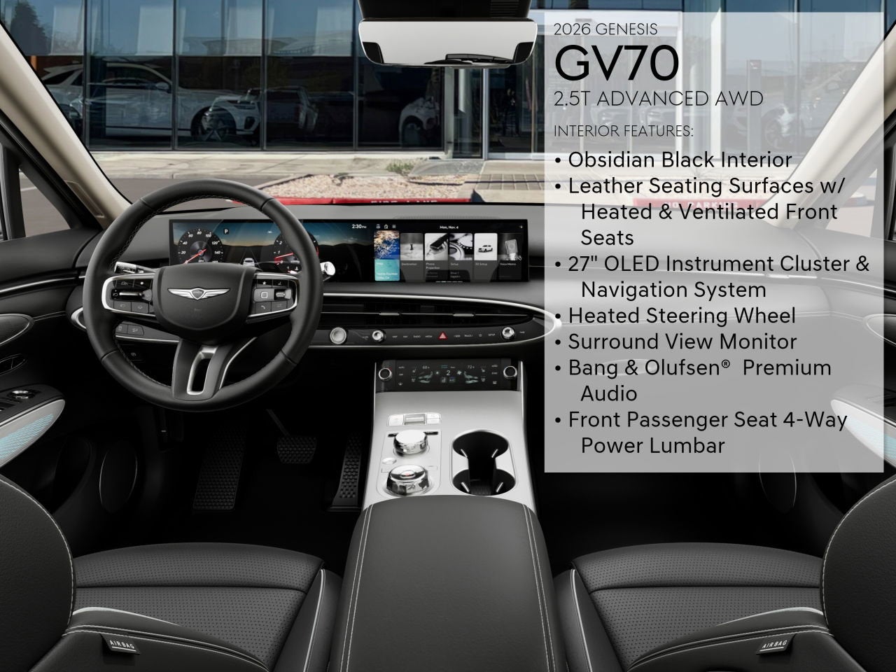 2026 Genesis GV70 2.5T Advanced