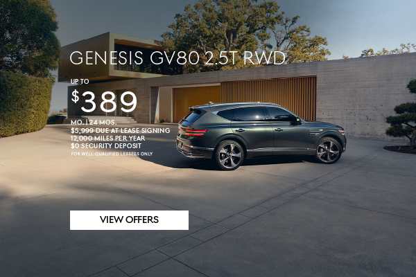 2026 Genesis GV80 2.5T RWD